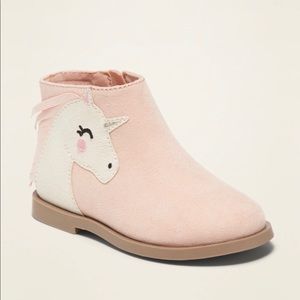 NEW Old Navy Unicorn Booties Size 5, 7&10 Toddlers